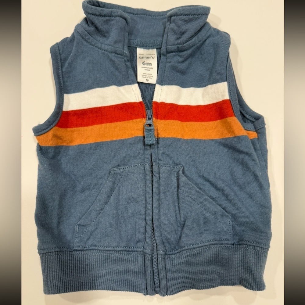 Cater’s Boys 3-6month sweatshirt vest